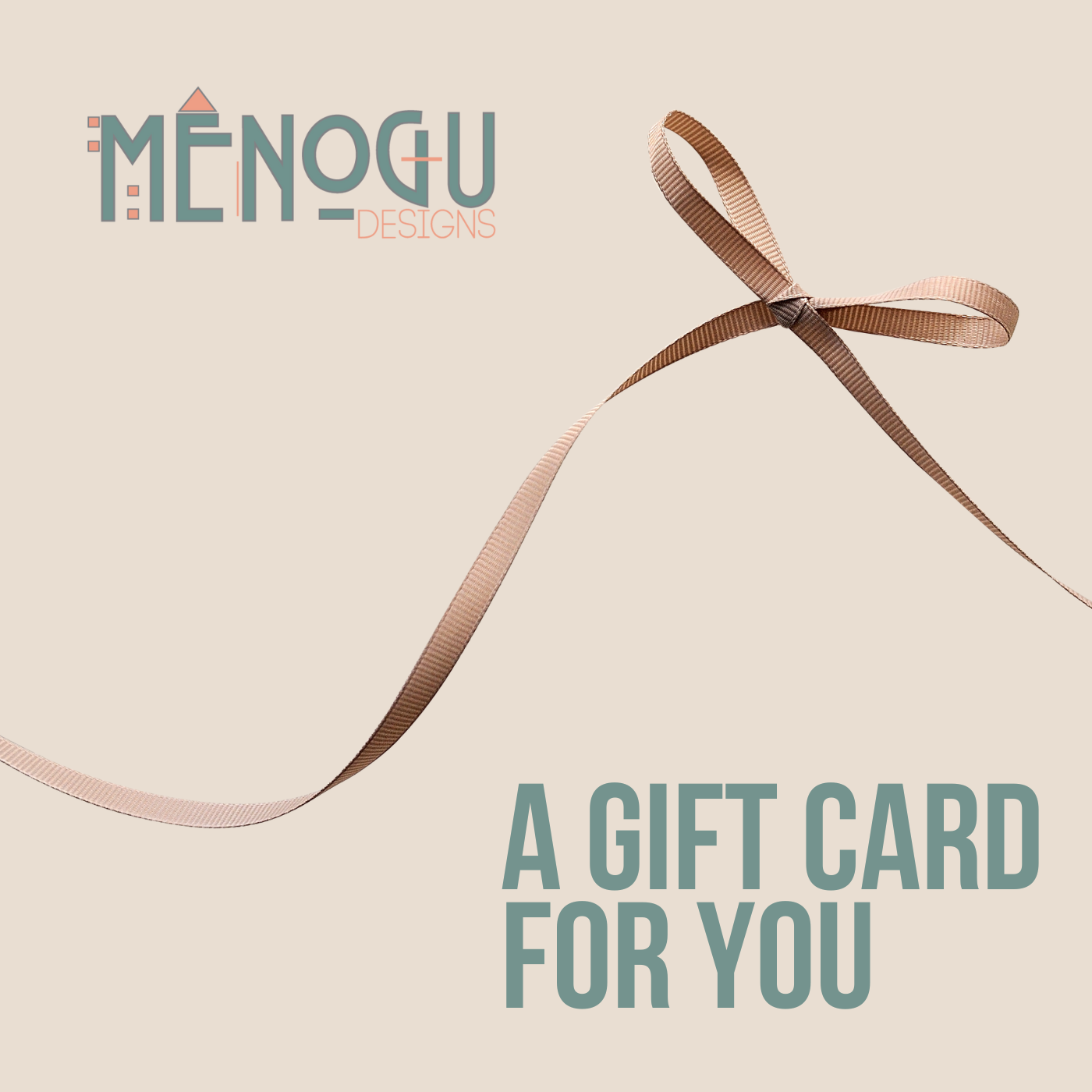 Menogu Designs Gift Card